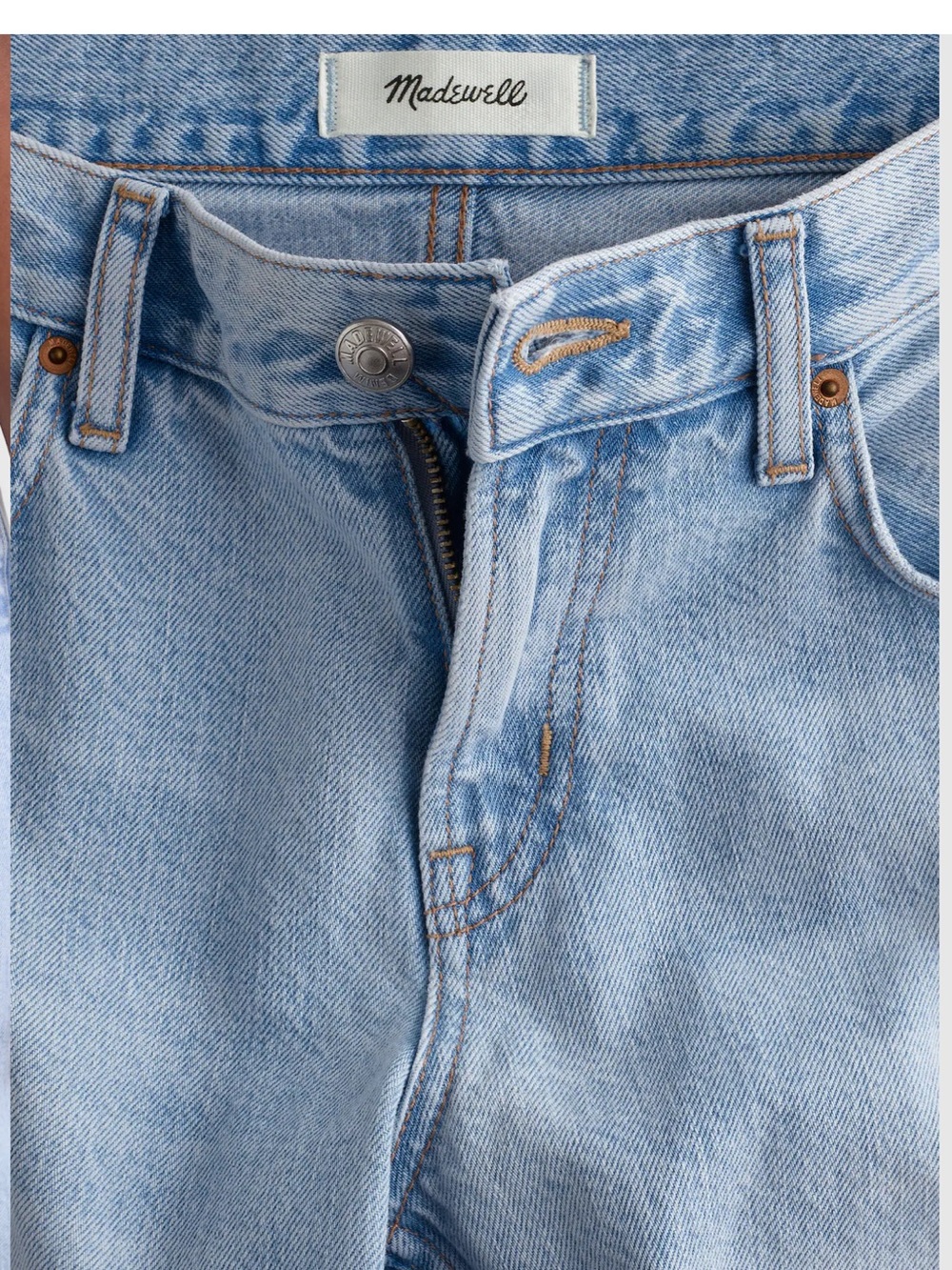Madewell women’s jeans low rise loose jeans size 27 - Picture 5 of 13